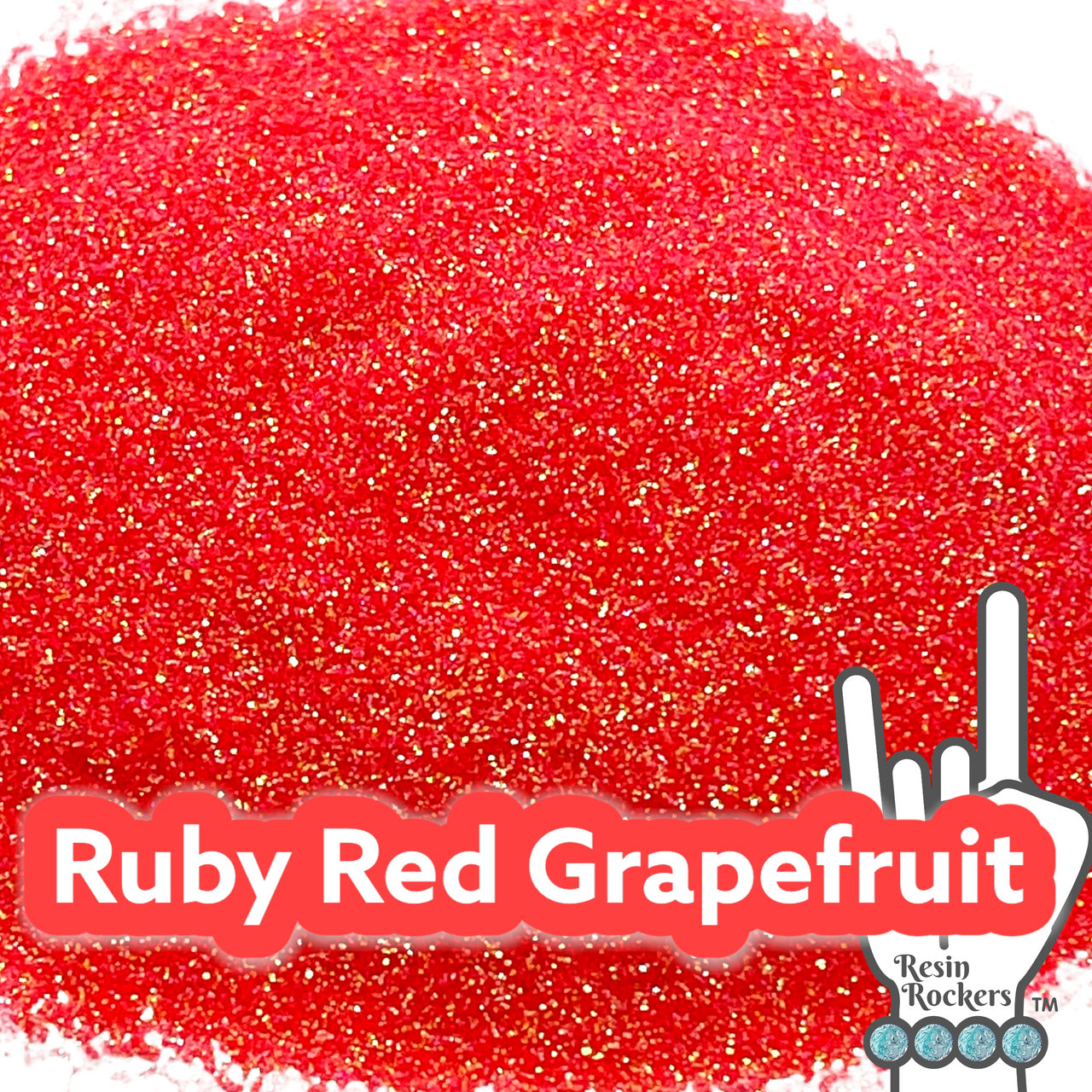 Ruby Red Grapefruit Iridescent Pixie for Poxy Micro Fine Glitter