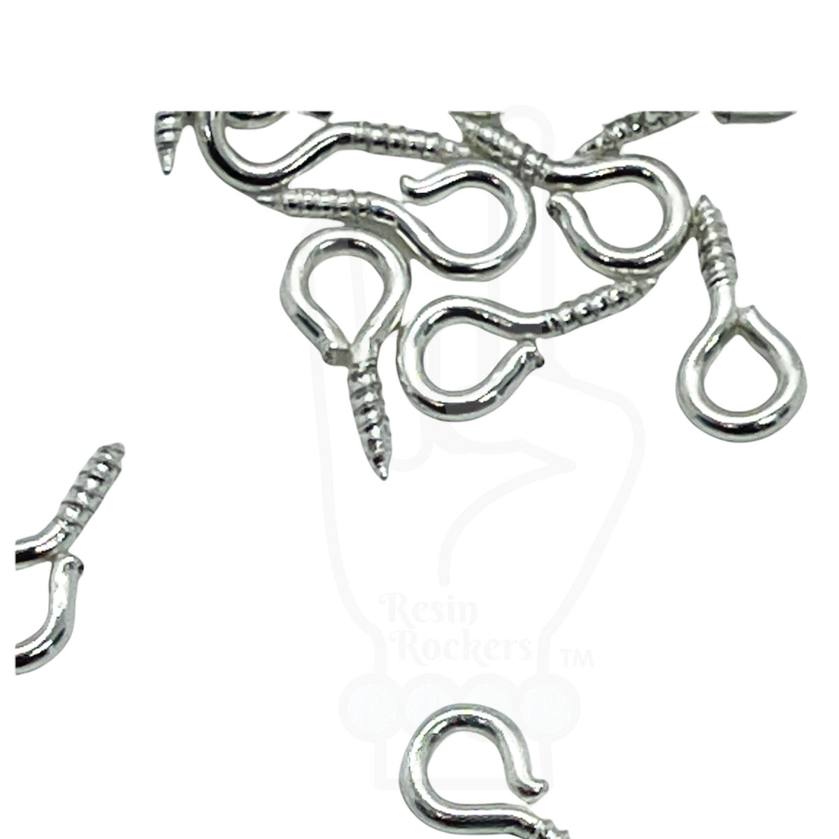 Tiny Stainless Steel Eyehook Screw Pins for Pen Charms