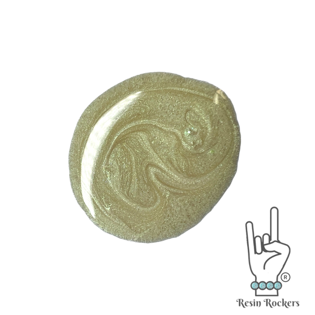 Resin Rockers Pro Pearl Premium Mica Pigment Powder Even Flow Green