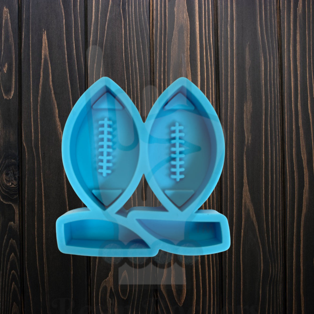 Football Straw Topper Silicone Mold for Epoxy Resin Art - Resin Rockers