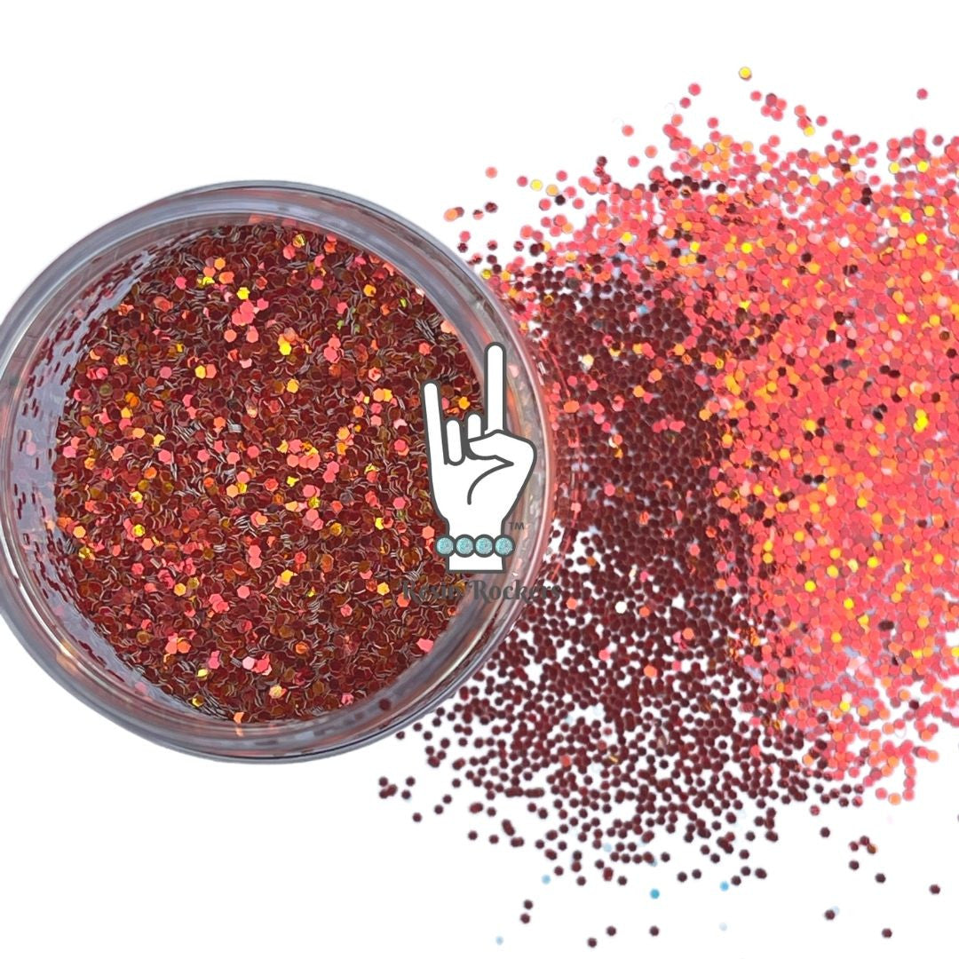 California Love West Coast Premium Color Shift Weighted Pixie for Poxy 1/24 Medium Glitter