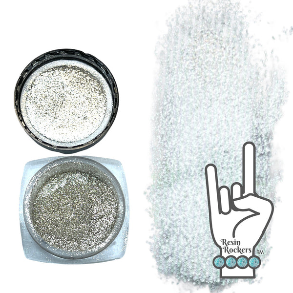 Rockin' Chrome Silver Chrome Reflection Pigment Powder - Resin Rockers