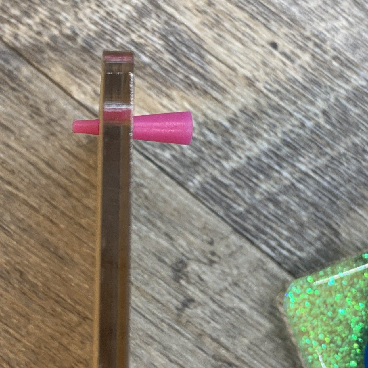 Silicone Plugs for Acrylic Blank Pendant Earrings Jewelry Keychains Badge Reels DIY for Epoxy and UV Resin Art High Temp