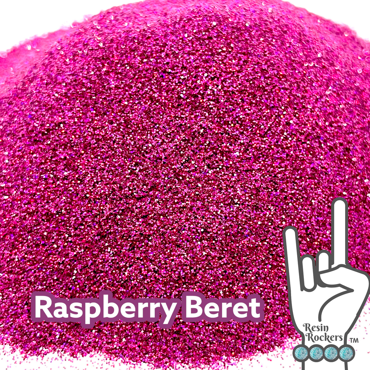 Raspberry Beret Pixie for Poxy Micro Fine Glitter