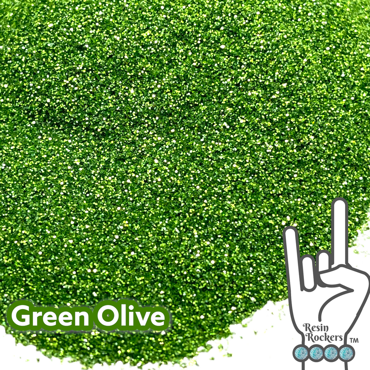Green Olive Pixie for Poxy Micro Fine Glitter