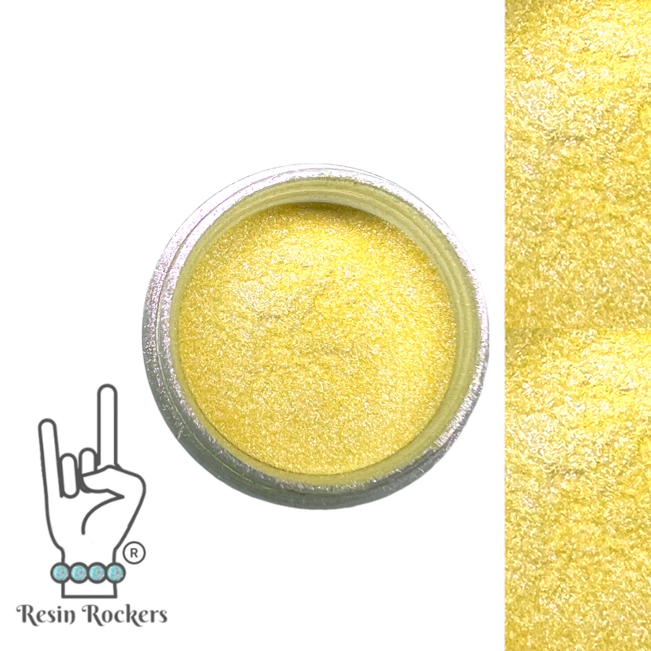 Resin Rockers Premium Color-shift Chameleon Pigment Powder Ultra Shine Sunflower