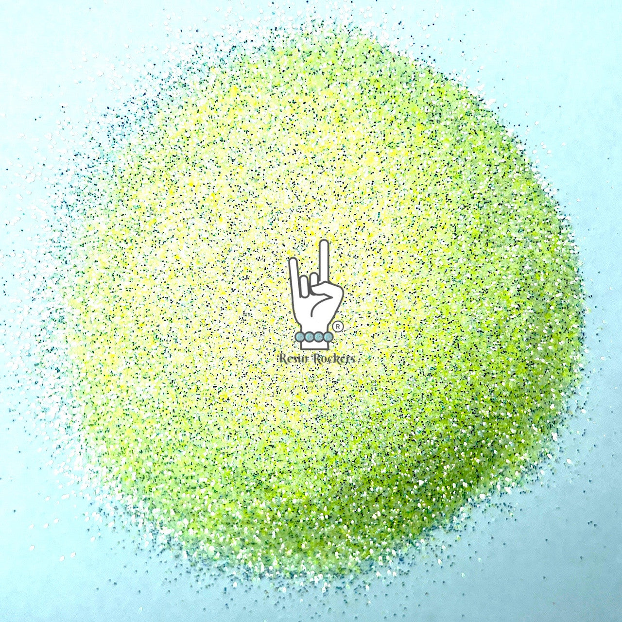 Mellow Yellow Pastel Mirror Flash Premium Pixie for Poxy Microfine Glitter Mix