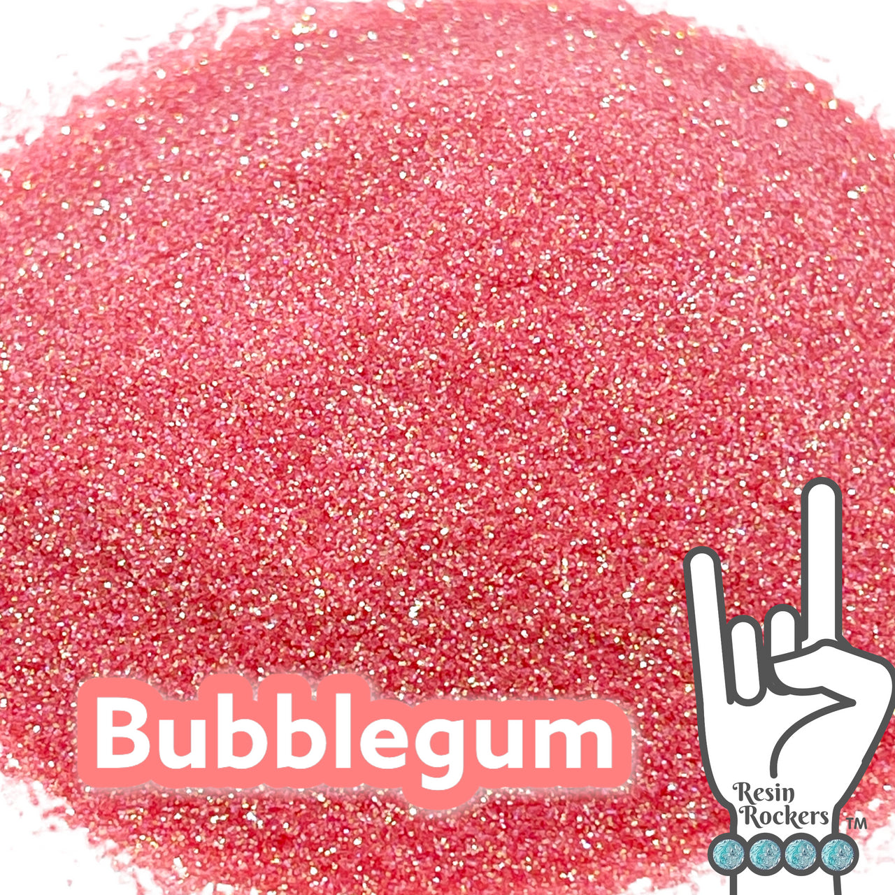 Bubblegum Pink Iridescent Pixie for Poxy Micro Fine Glitter