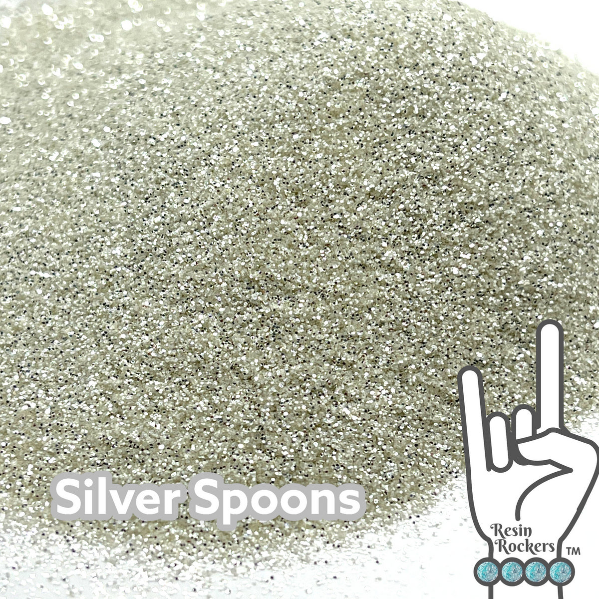 Silver Spoons Pixie for Poxy Micro Fine Glitter
