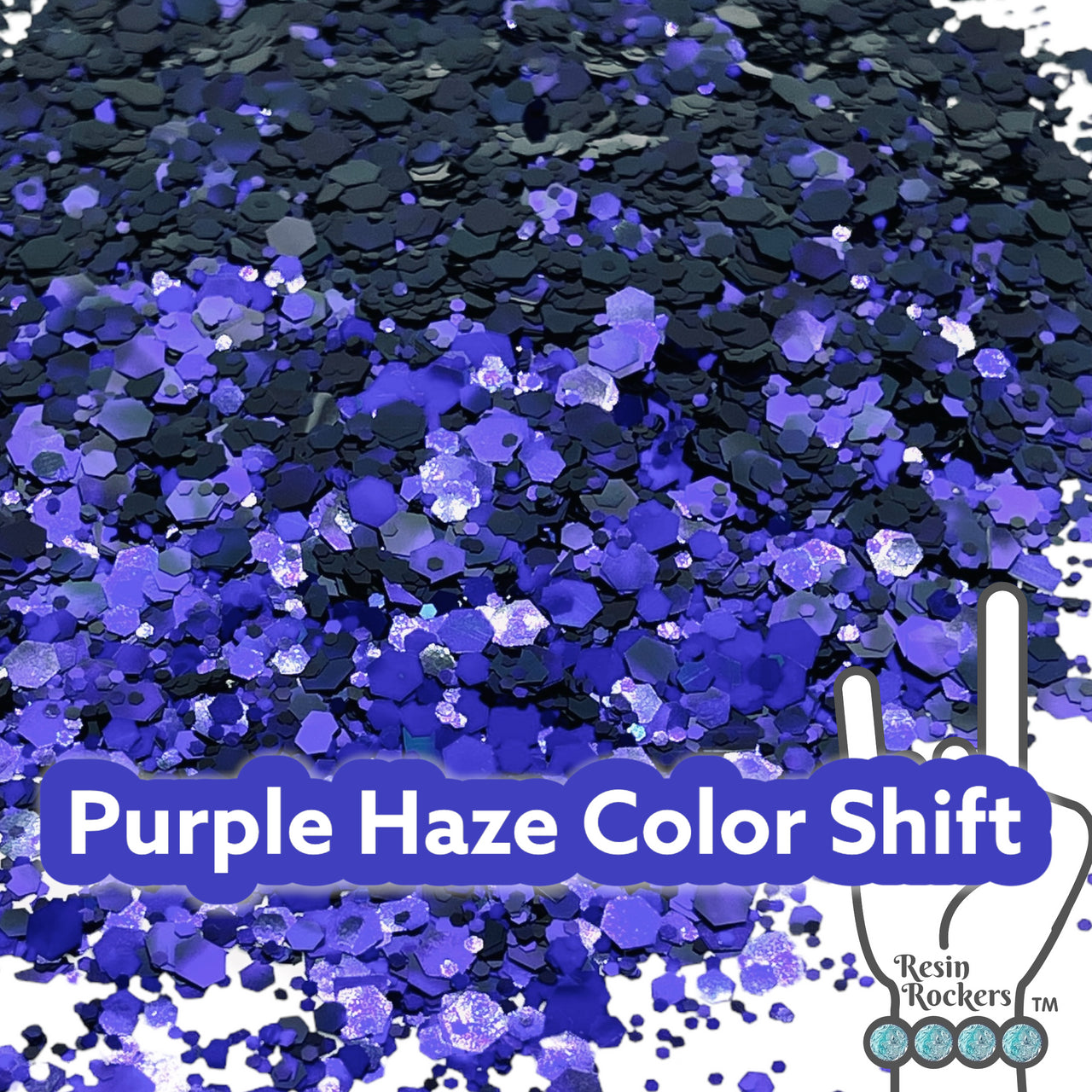 Purple Haze Color Shift Premium Grade Pixie for Poxy Chunky Glitter Mix