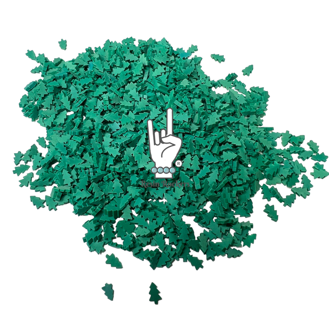 Pine Trees Polymer Clay Pieces for Epoxy and UV Resin Art