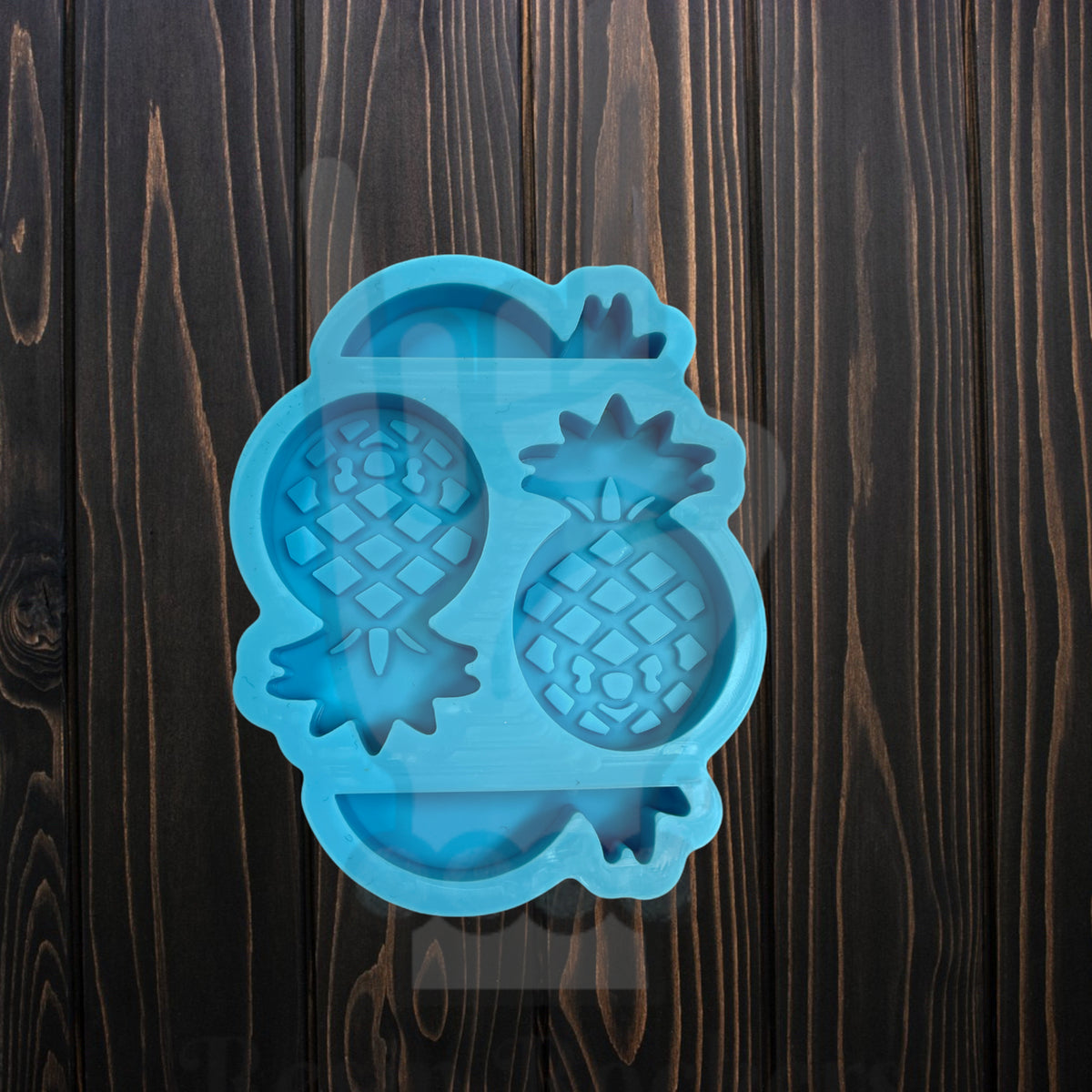 Pineapple Fruit Straw Topper Silicone Mold for Epoxy Resin Art