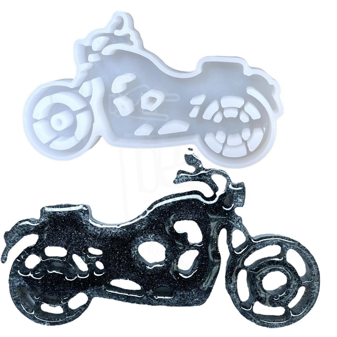RR Exclusive UV Safe Cruiser Motorcycle Keychain Silicone Mold for Epoxy Resin Art