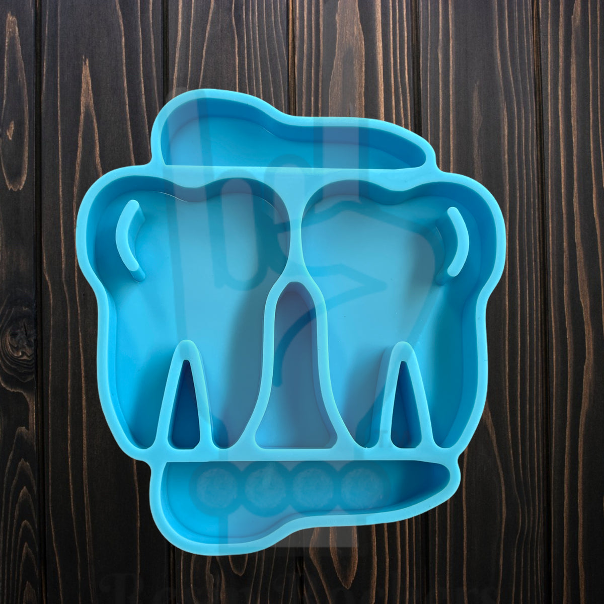 Dental Tooth Straw Topper Silicone Mold for Epoxy Resin Art