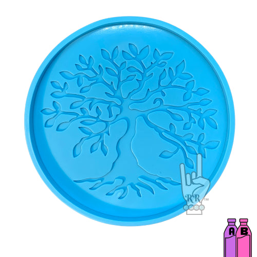 Tree of Life Coaster Silicone Mold for Epoxy Resin Art DIY Craft