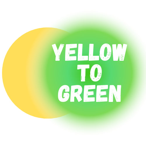 Yellow to Green Premium Glow Pigment Powder for Resin 2 Oz