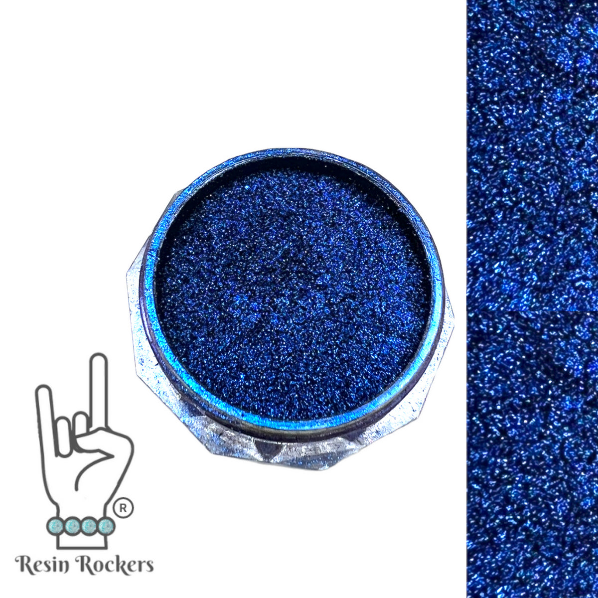 Resin Rockers Premium Color-shift Multi-chromatic Chameleon Pigment Powder Mood Indigo