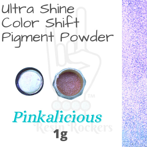Resin Rockers Premium Color-shift Chameleon Pigment Powder Ultra Shine Pinkalicious