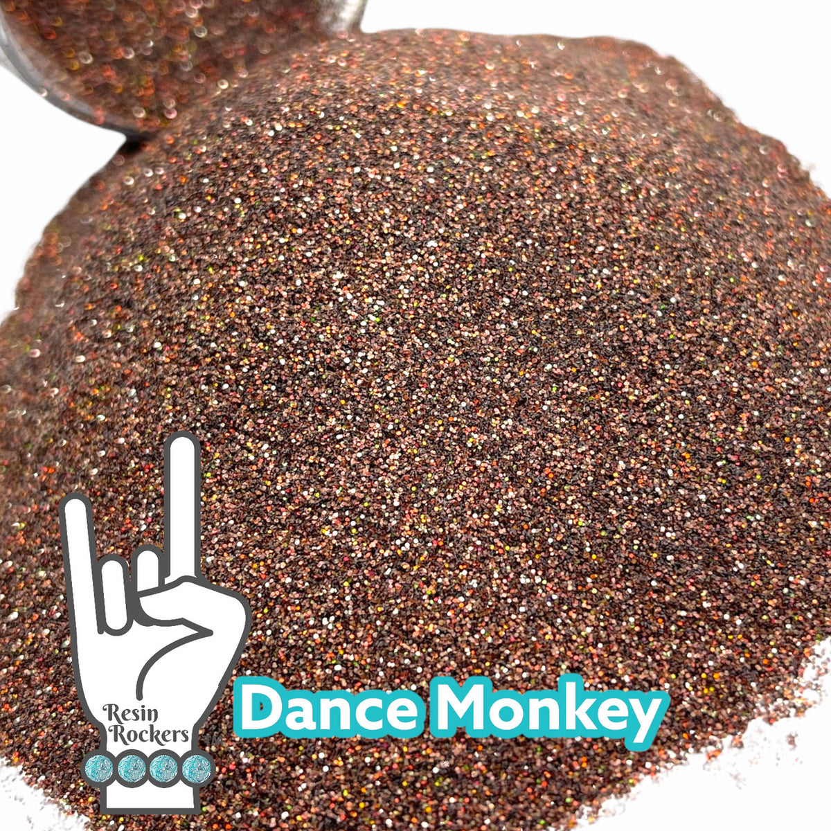 Dance Monkey Brown Pixie for Poxy Micro Fine Glitter
