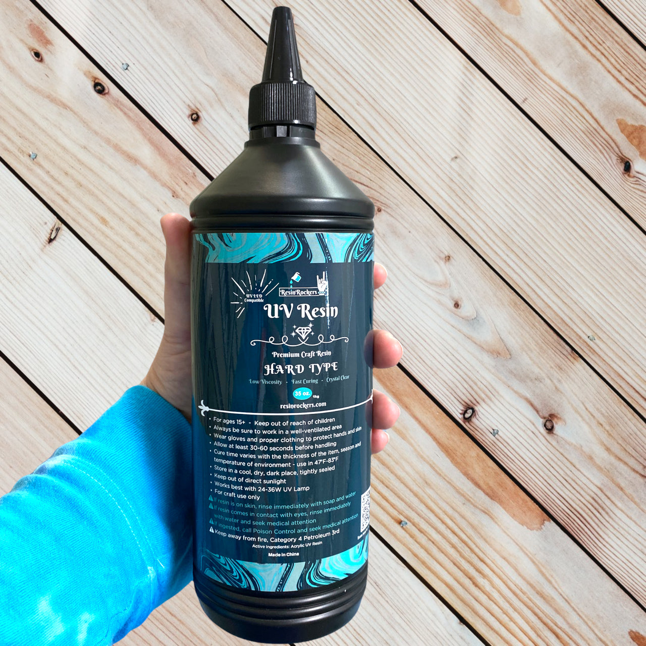 UV Resin Original Crystal Clear Hard Type Ultra Fast Curing