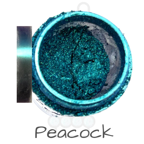 Resin Rockers Premium Color-shift Multi-chromatic Chameleon Pigment Powder Peacock
