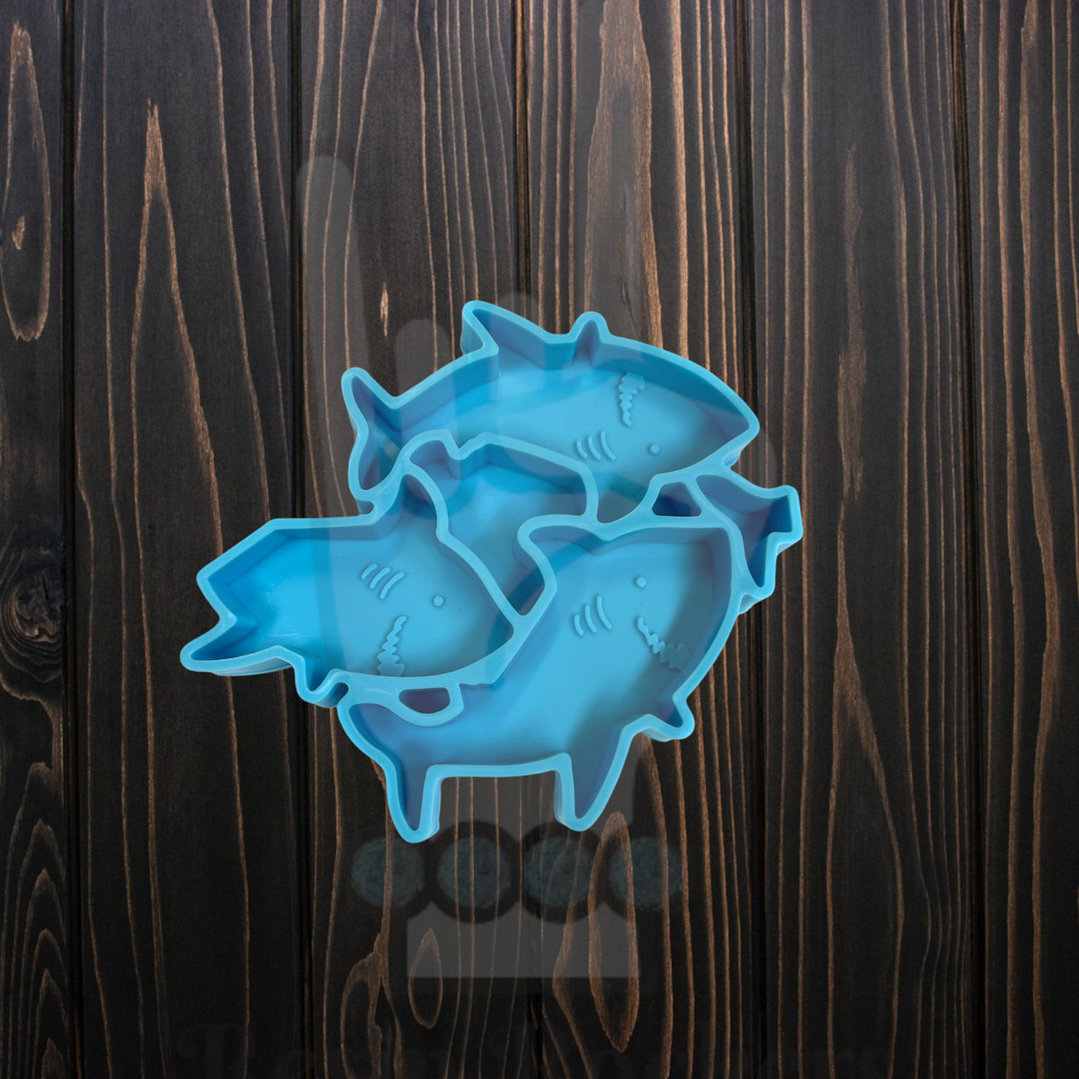 Shark Straw Topper Silicone Mold for Epoxy Resin Art