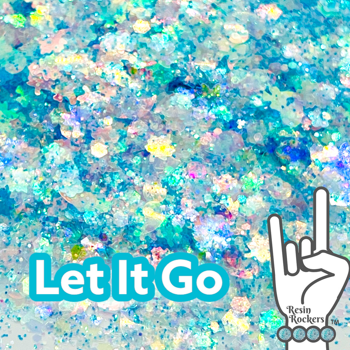 Let It Go Premium Pixie for Poxy Chunky Glitter Mix