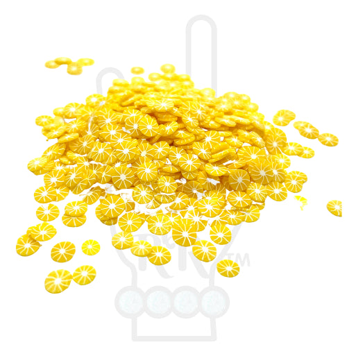 Pineapple Slices Polymer Clay Pieces for Epoxy and UV Resin Art