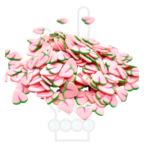 Peaches Polymer Clay Pieces - Resin Rockers