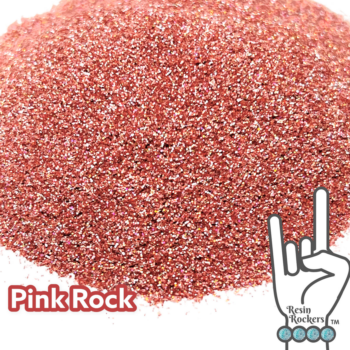 Pink Rock Holographic Pixie for Poxy Micro Fine Glitter