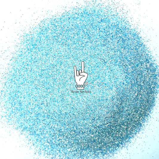 Baby Blue Eyes Pastel Mirror Flash Premium Pixie for Poxy Microfine Glitter Mix