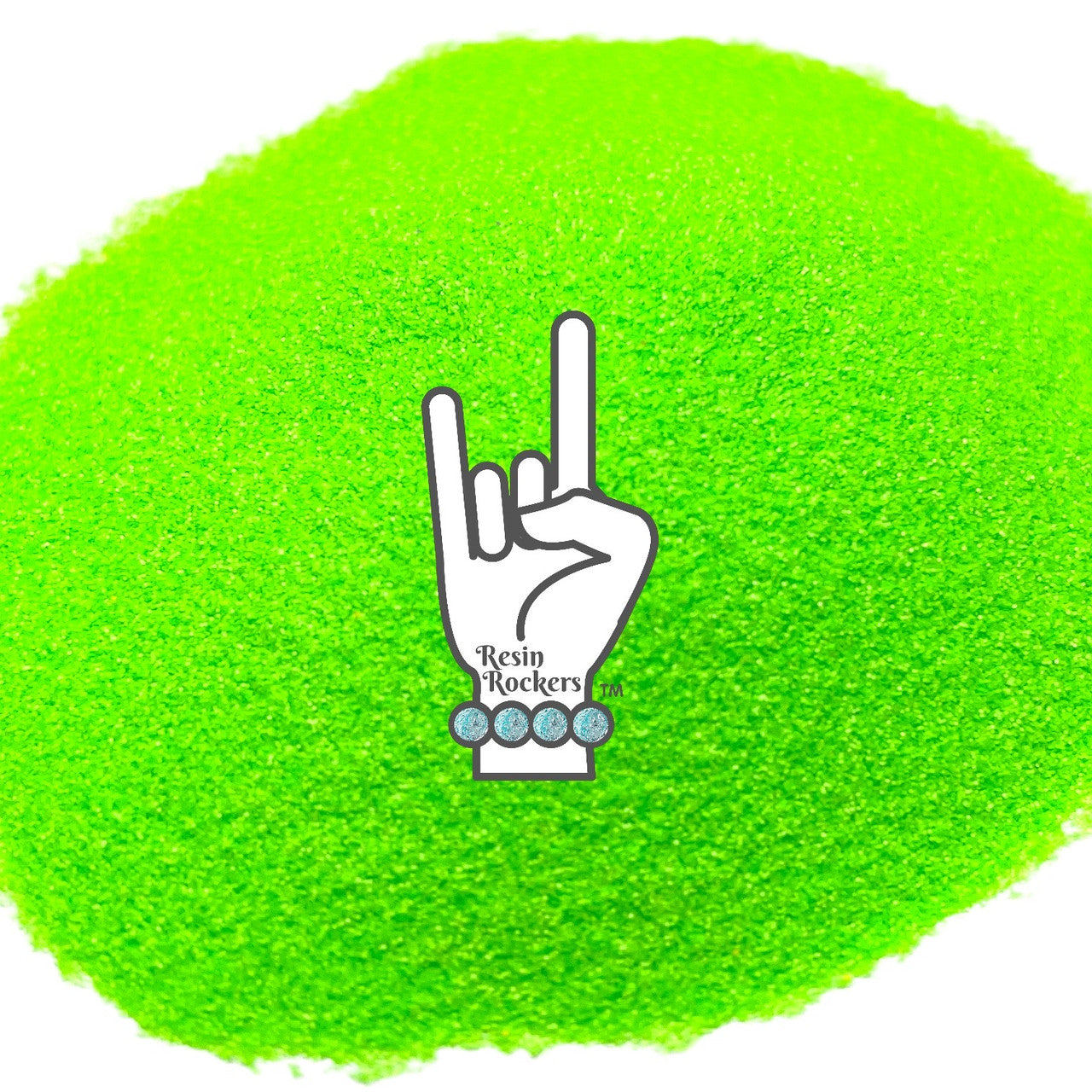 Electric Avenue Green Fluorescent Pixie for Poxy Micro Fine Glitter