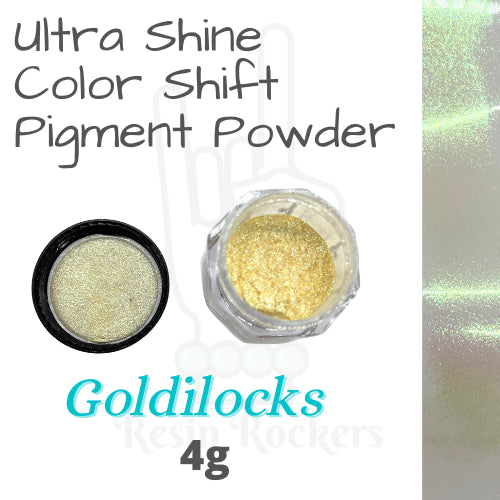 Resin Rockers Premium Color-shift Chameleon Pigment Powder Ultra Shine Goldilocks
