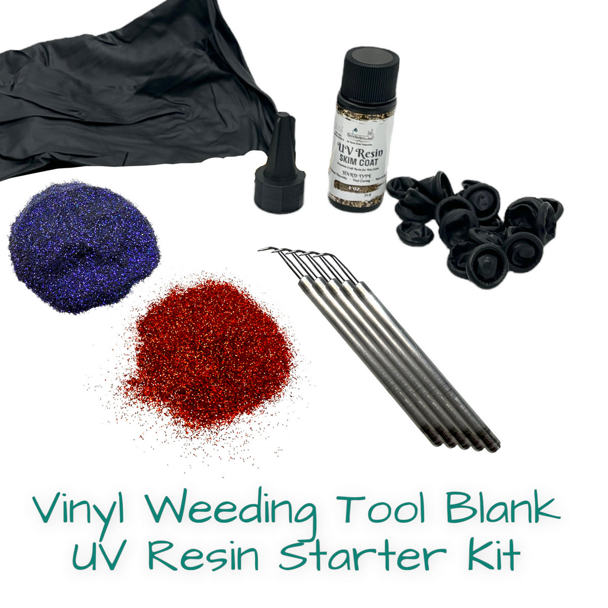 Vinyl Weeding Tool Blank UV Resin Starter Kit
