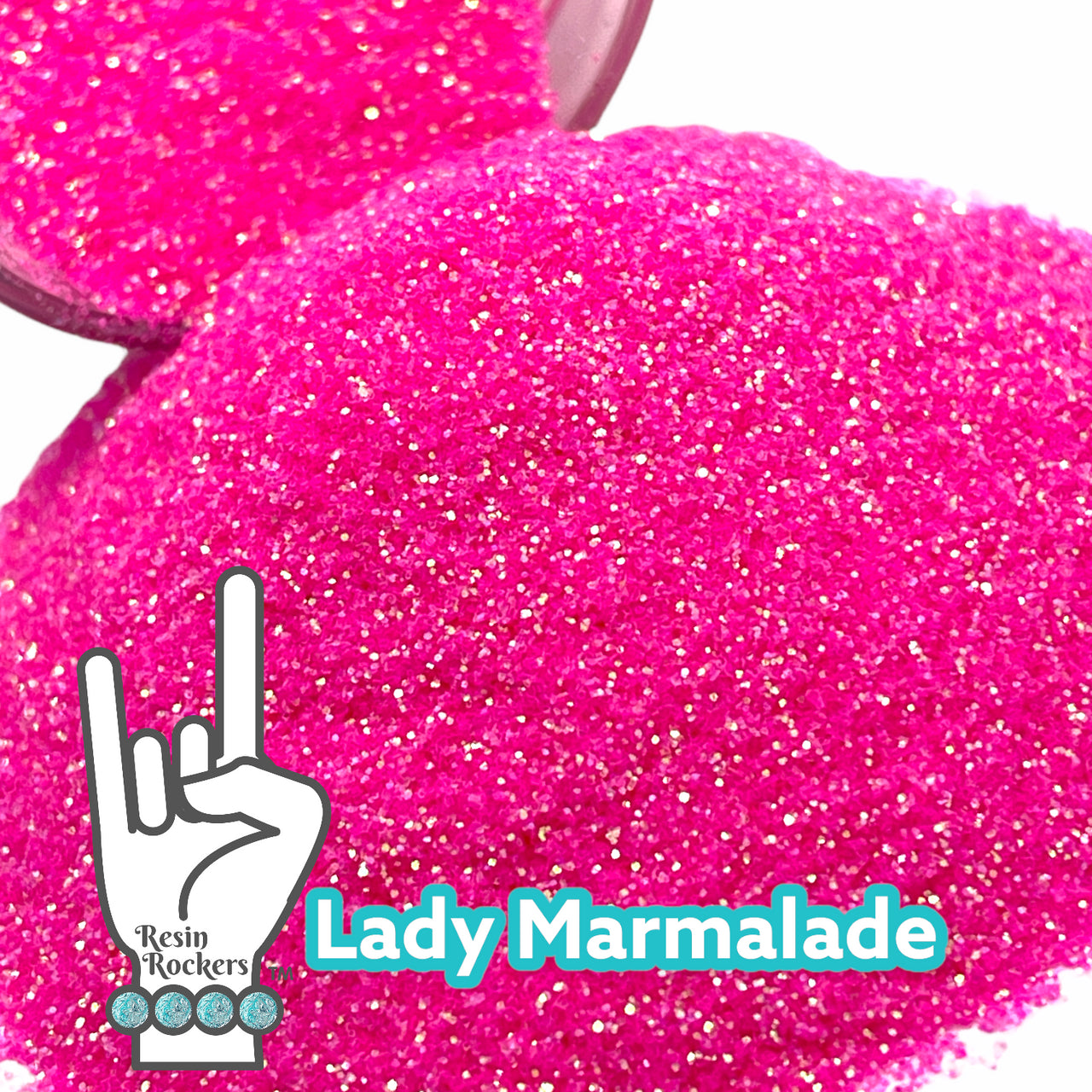 Lady Marmalade Iridescent Pink Pixie for Poxy Micro Fine Glitter