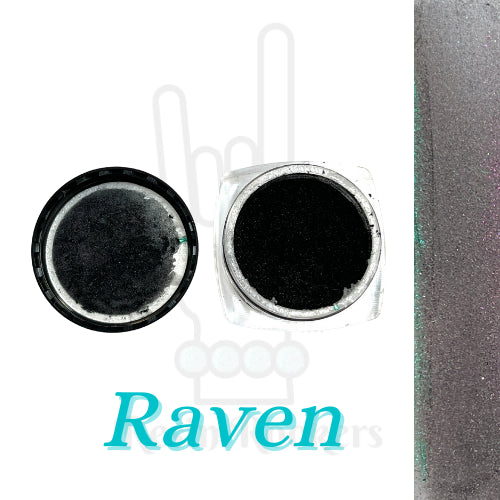 Resin Rockers Premium Chrome Pigment Powder Raven Black