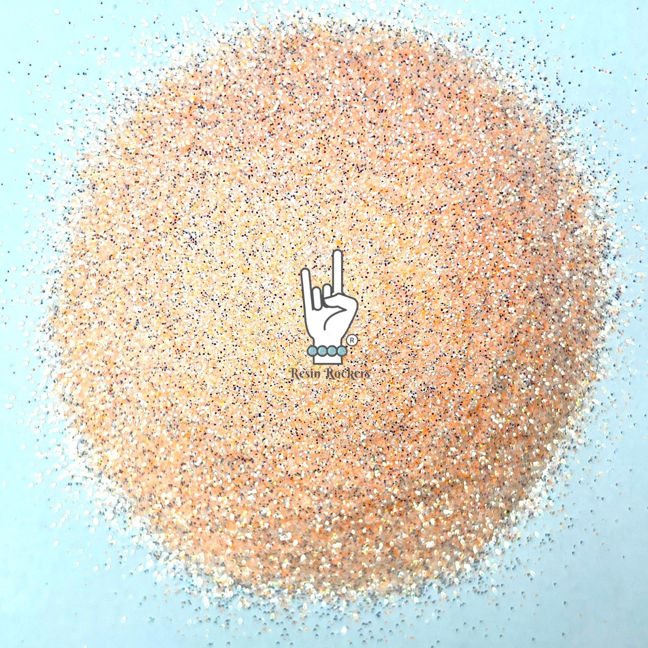 Orange County Girl Pastel Mirror Flash Premium Pixie for Poxy Microfine Glitter Mix