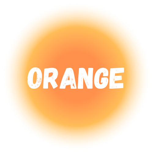 Orange Premium Glow Pigment Powder for Resin 2 Oz