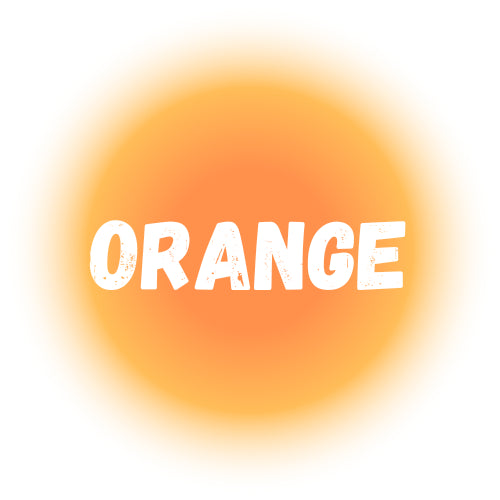 Orange Premium Glow Pigment Powder for Resin 2 Oz
