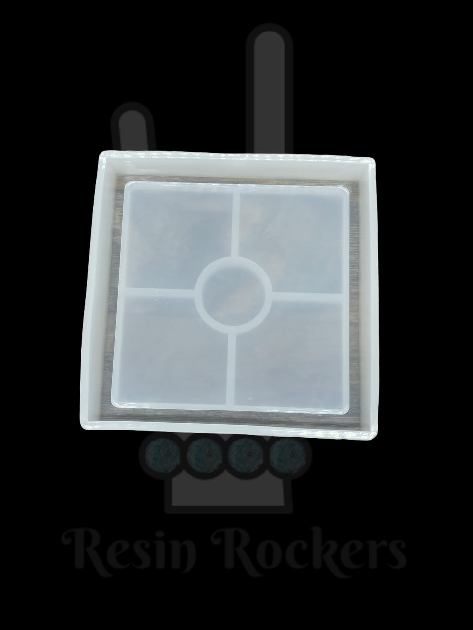 Square Petri Dish Coaster Transparent Silicone Mold for DIY Epoxy Resin Art