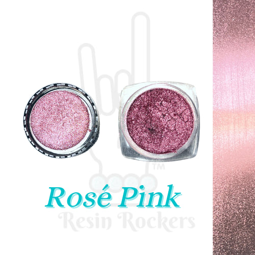 Resin Rockers Premium Chrome Pigment Powder Rosé Pink